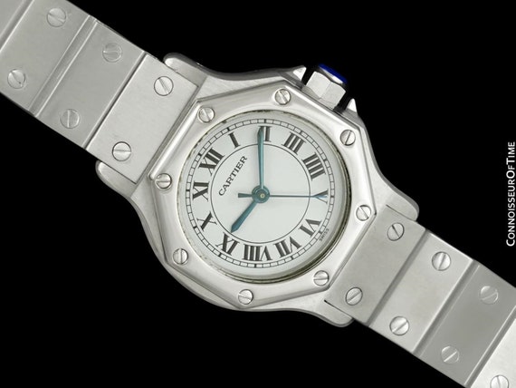 Cartier Santos Octagon Ladies Watch, Automatic - … - image 1