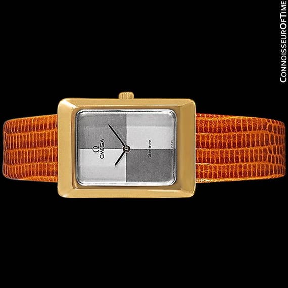 1975 Omega De Ville Vintage Mens Midsize Dress Wa… - image 6