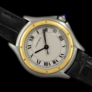 Cartier Cougar Panthere Ladies 2-Tone Watch - Stainless Steel & 18K Gold image 1