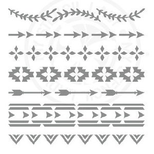 Pochoir damassé marocain français rétro 1160 motifs continus Modèles et pochoirs australiens réutilisables d'art, d'artisanat, de meubles en mylar