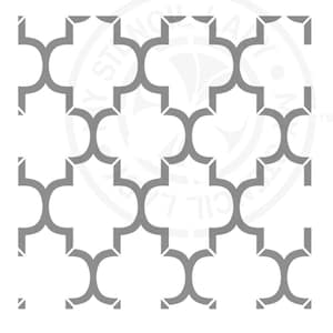 Pochoir pour sol et mur à motif marocain 1567 Design Modèles et pochoirs australiens réutilisables d'art, d'artisanat, de meubles en mylar
