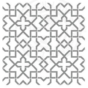 Pochoir à motif de style bohème et aztèque de style marocain 1076 modèles de motifs reproductibles et pochoirs