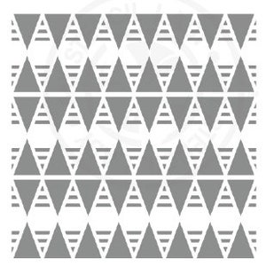 Boho and Aztec Style Stencil 1066 Repeatable Patterns Templates and Stencils