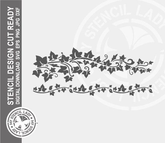 Ivy Vine 798 Stencil Digital Download Laser Cricut Cut Ready - Etsy