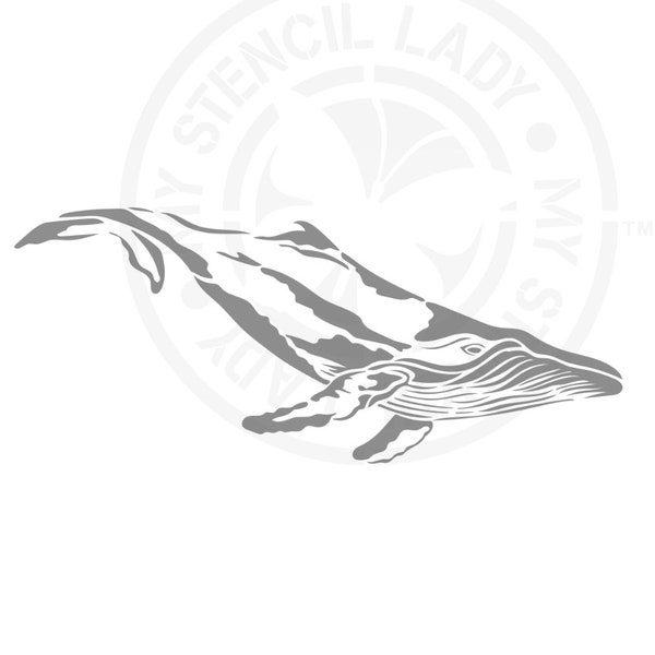 Whale Stencil - Etsy