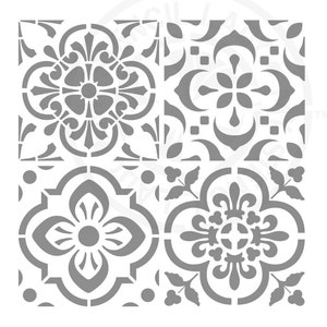 Pochoir damassé marocain français rétro de motifs continus 1674 Design Modèles et pochoirs en mylar australiens réutilisables d'art, d'artisanat, de meubles