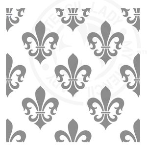 Pochoir damassé marocain français rétro de motifs continus 1690 Design Modèles et pochoirs australiens réutilisables d'art, d'artisanat, de meubles en mylar