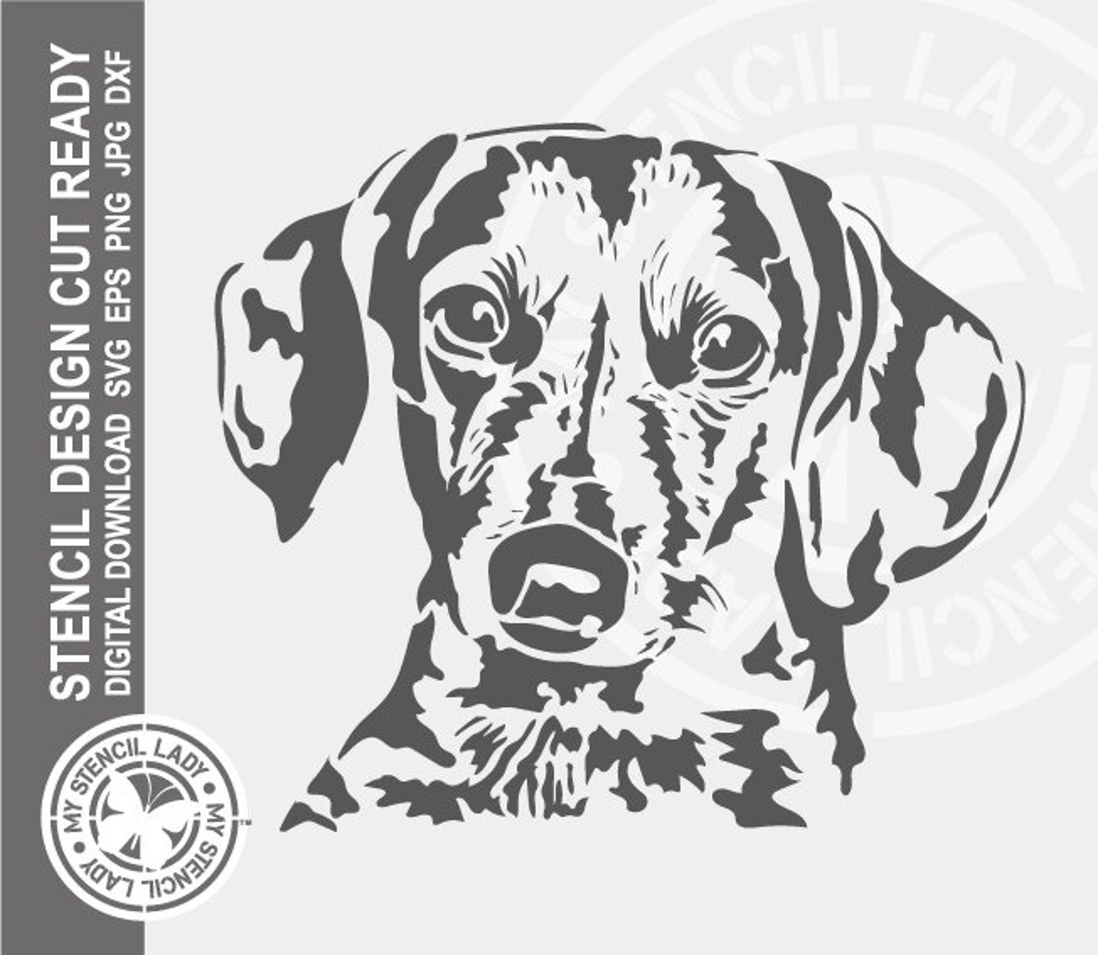 Dachshund 1422 Stencil Digital Download Laser Cricut Cut Ready Design