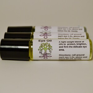 Eye oil, moisturizing, puffiness, dark circles, firming