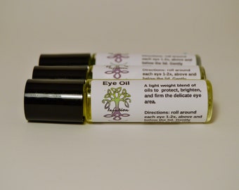 Eye oil, moisturizing, puffiness, dark circles, firming