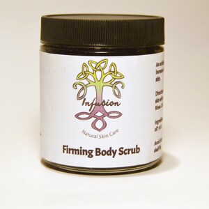 Firming Body Scrub, exfoliating, stimulating, smooting, coffee