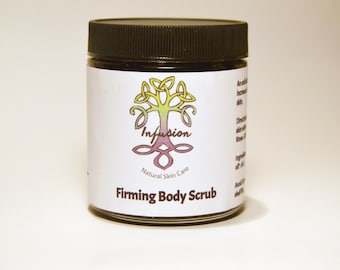 Firming Body Scrub, exfoliating, stimulating, smooting, coffee