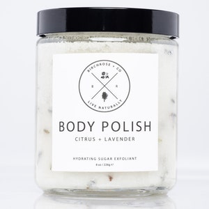 Body Polish - Ginger + Citrus Lavender