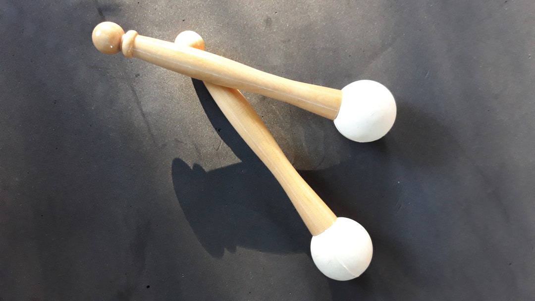 Vintage Drumsticks Rubbertipped Mallets Percussion Musical Etsy