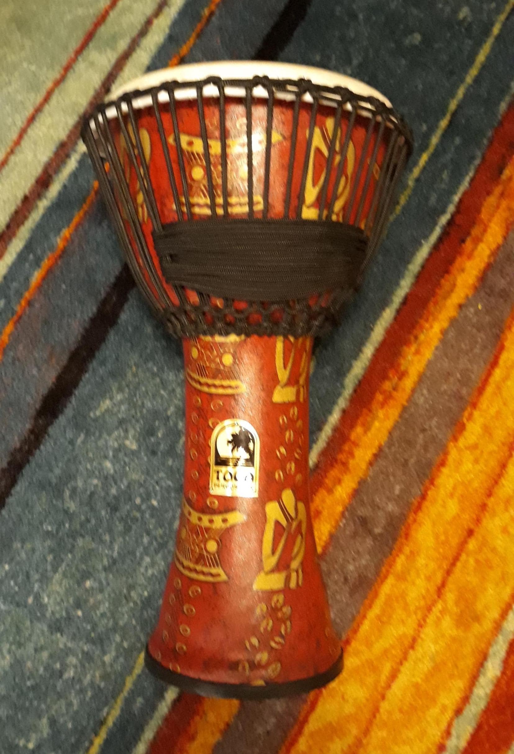 ビンテージ　ジャンベ VINTAGE Travel Djembe Drum, Musical Percussion Instrument - Etsy