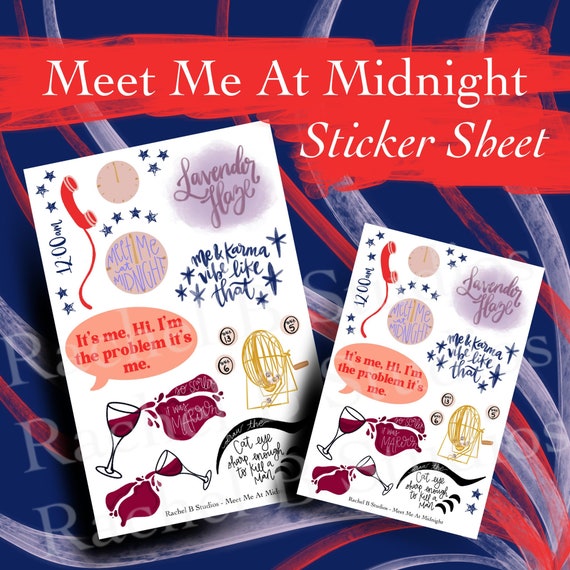 Swiftie Midnights Sticker Swiftie Midnights Sticker