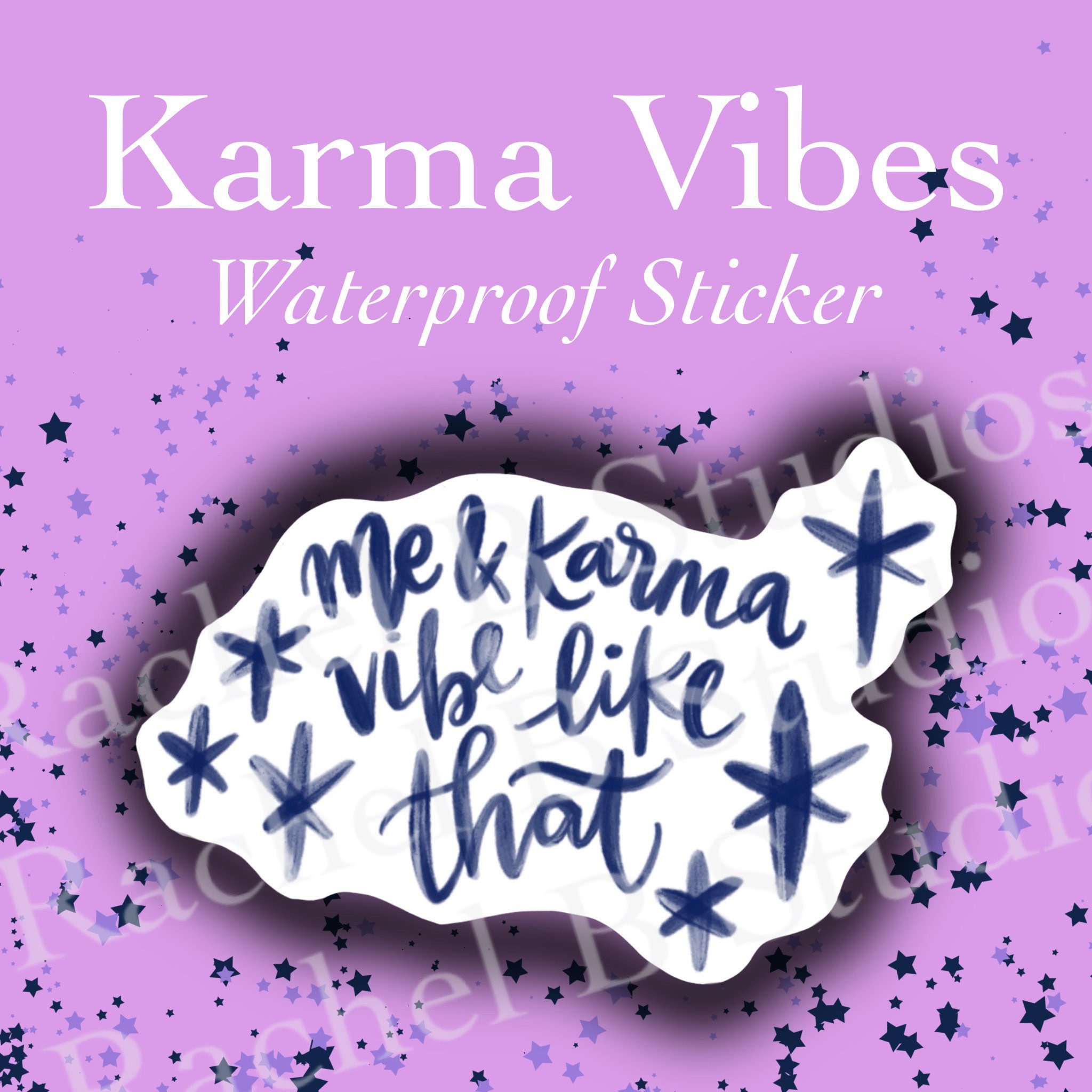 Karma-street clean Sticker for Sale by Roseyletters