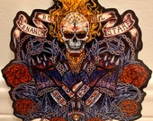 Day of the Dead Rider vinyl sticker