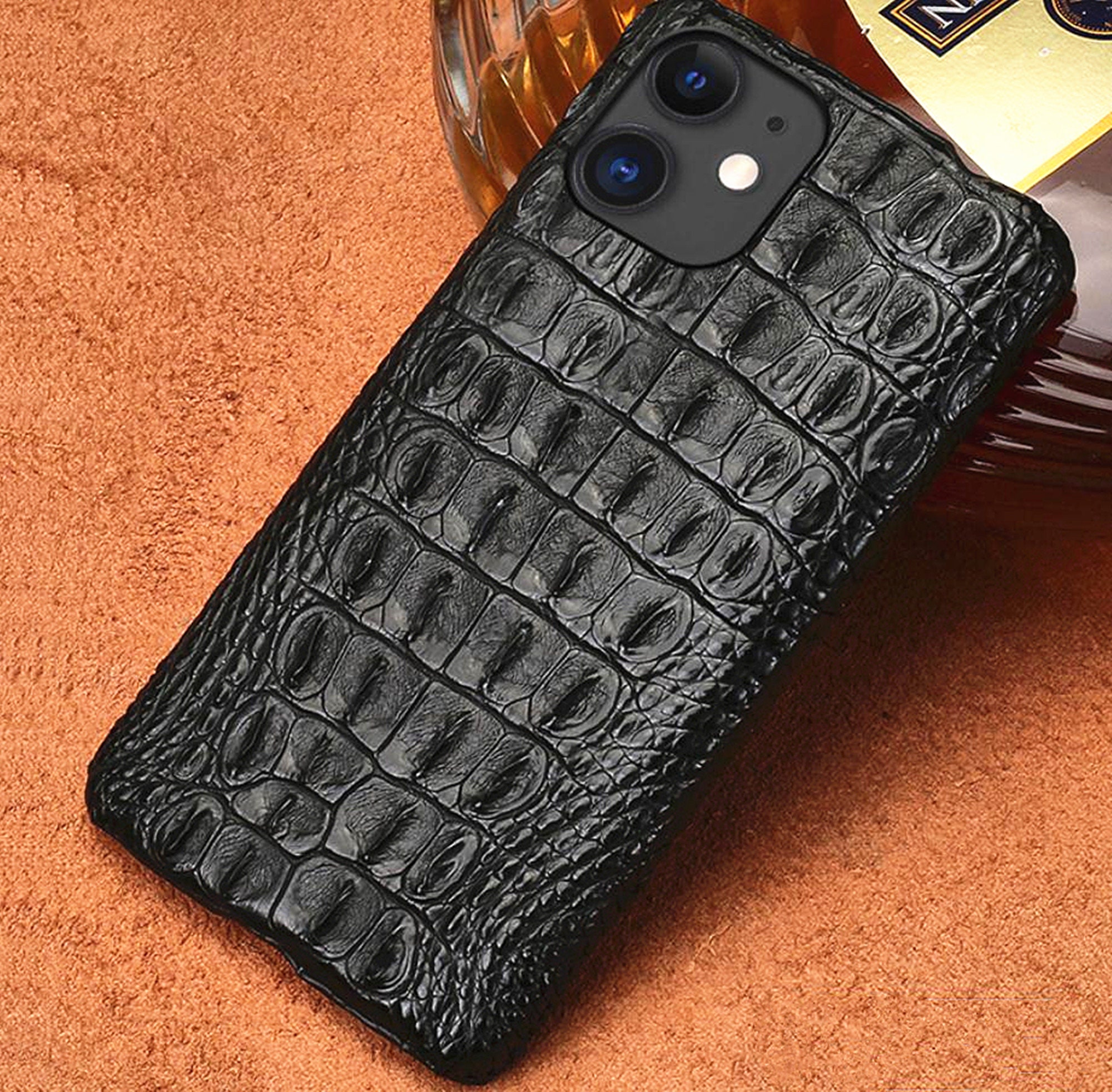 Real crocodile skin iPhone 11 12 pro max caseiphone 12 mini Etsy