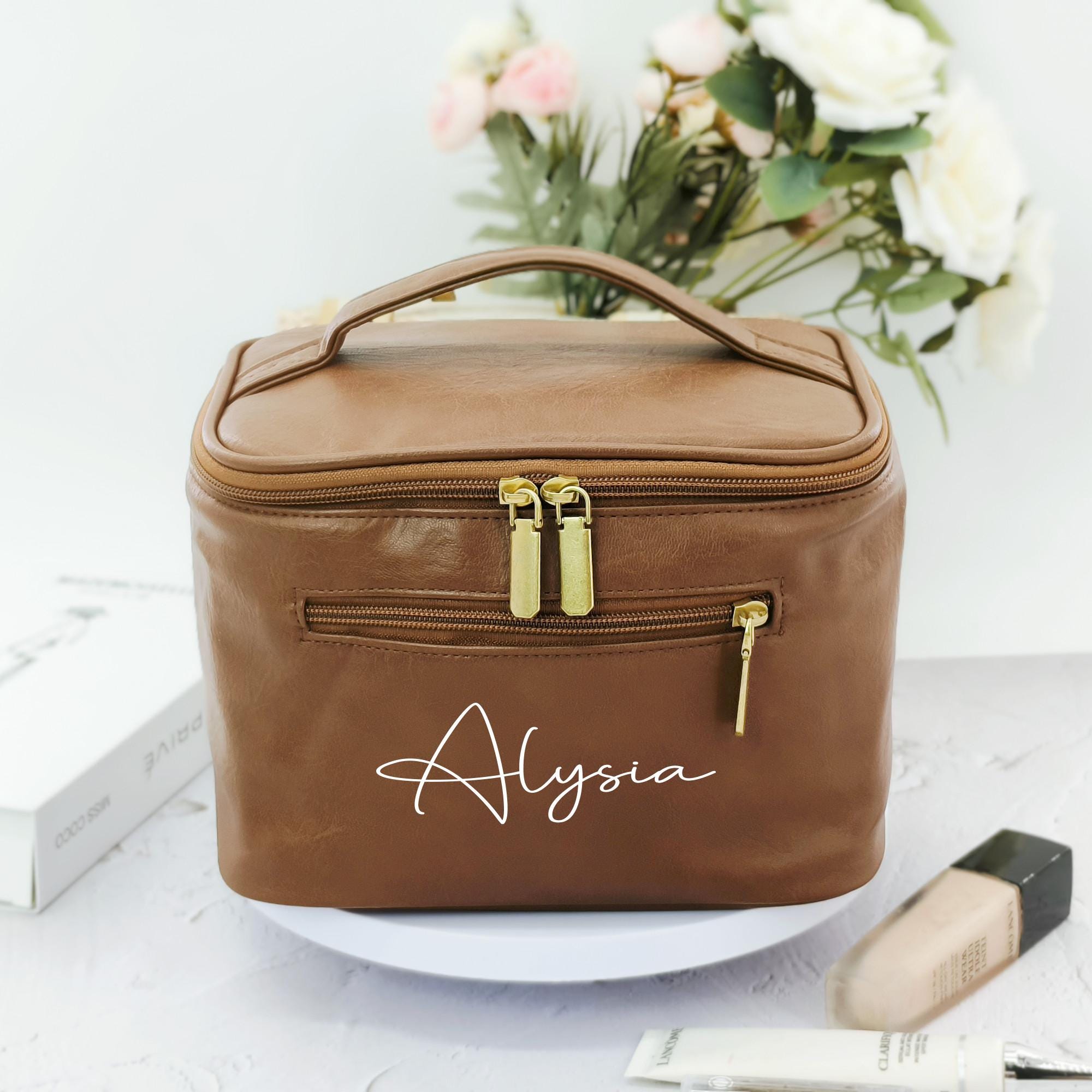 Custom Travel makeup bag,Personalized Makeup Bag,custom cosmetic bag|personalized gift for her,gift for bridesmaid,Christmas gifts