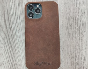 Leather Vintage iphone 14 max case,Leather iphone 14 pro max case,leather iphone 11/12/13 pro max case,iphone xr  case,father's day gift.S9
