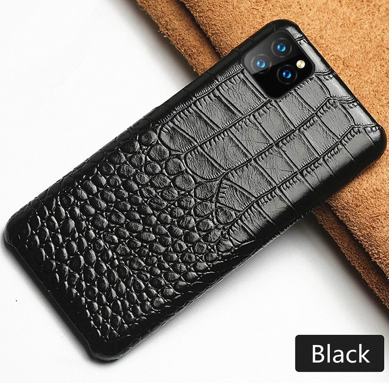 leather iphone 11 12 pro max case.iPhone xs max leather case,iPhone 678 plus case,iphone case,Crocodile skull phone shell,Cowhide case