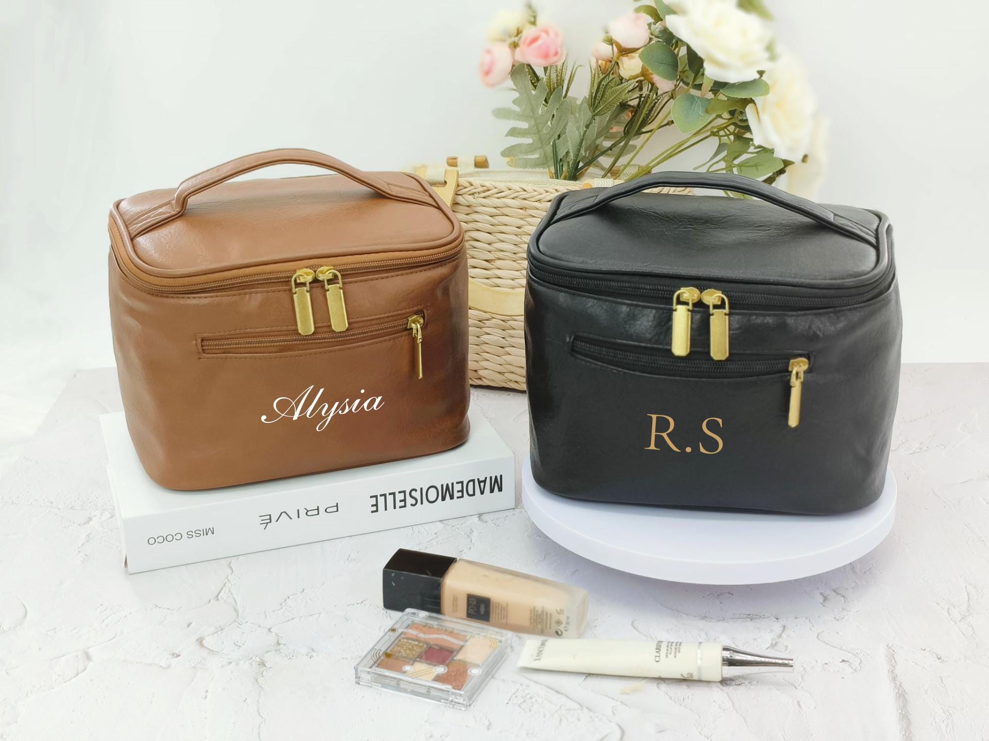 Custom Travel makeup bag,Personalized Makeup Bag,custom cosmetic bag|personalized gift for her,gift for bridesmaid,Christmas gifts