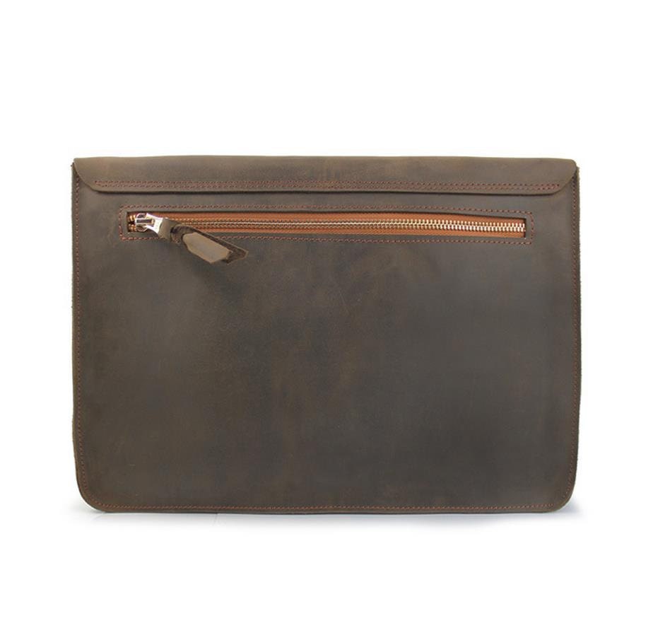Leather Laptop Bagleather Satchel Messenger Bag Briefcase | Etsy