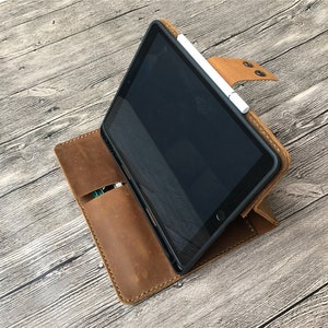 Personalized 2020 iPad Pro 11 case /Leather iPad mini5 Case/2018 iPad Pro 12.9 inch Case / 2019 iPad Air 10.5 10.2 Case / iPad bag /ip1 image 7