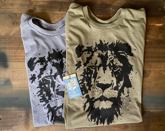 lion shirt men