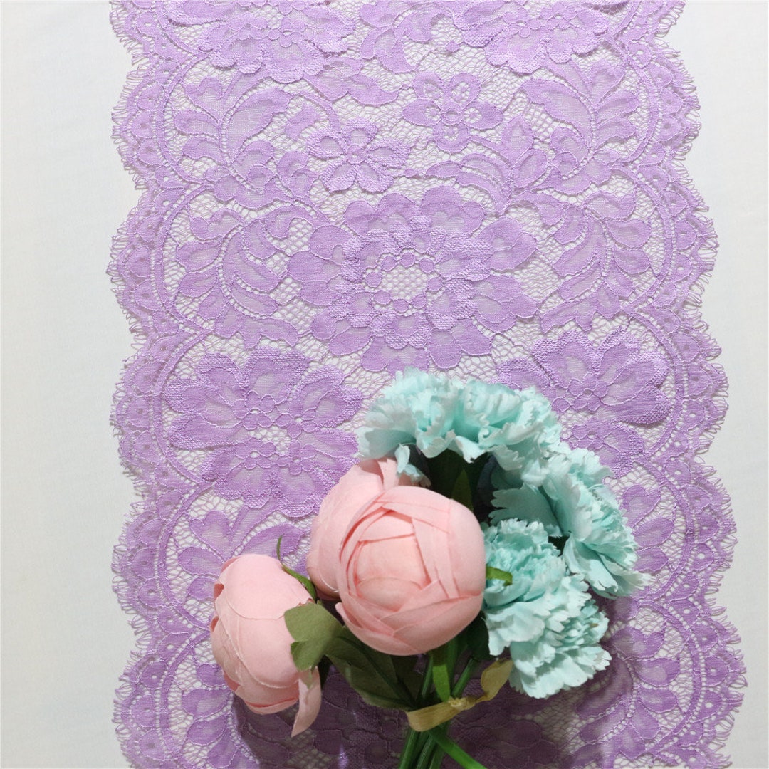 Lavender Table Runner Lavender Wedding Table Runner Etsy