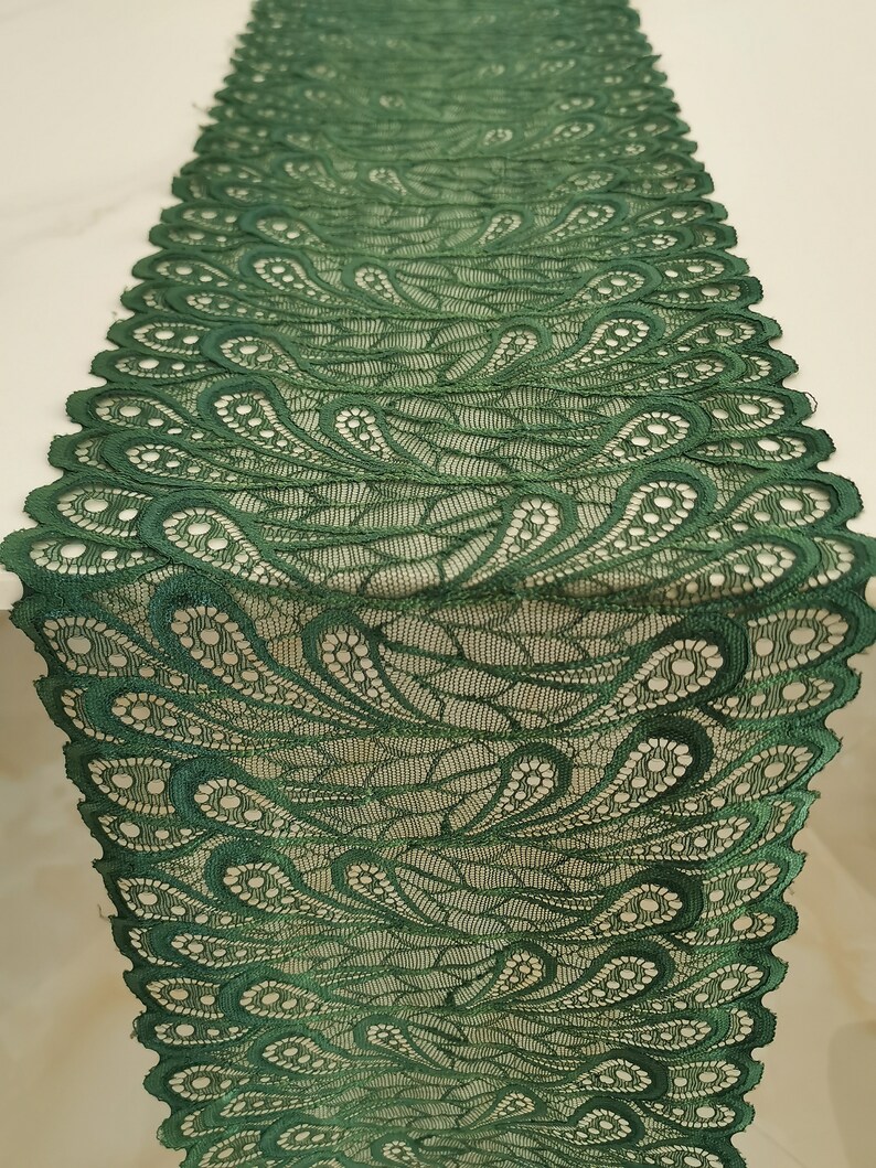 Plum/eggplant Lace Table Runner Wedding Centerpiece/fall Etsy