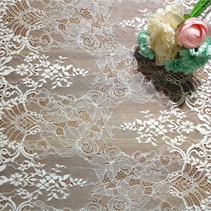 Wedding table runner, Lace table runner , 23 inches/ 58CM wide, Wedding Decor, Overlay, Tabletop Decor, Centerpiece,  table runners