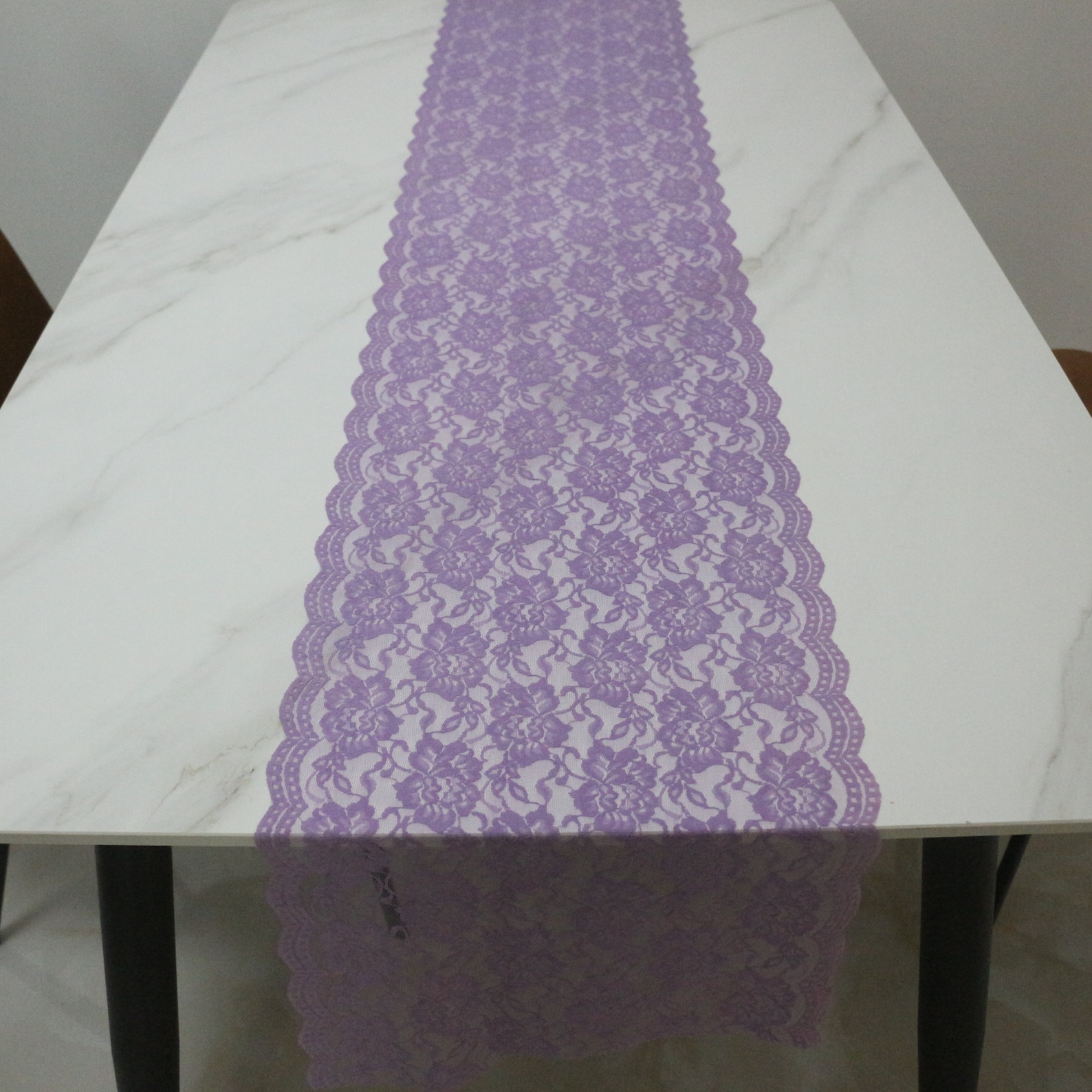 Lavender Table Runner Lavender Wedding Decor Lavender Wedding Etsy
