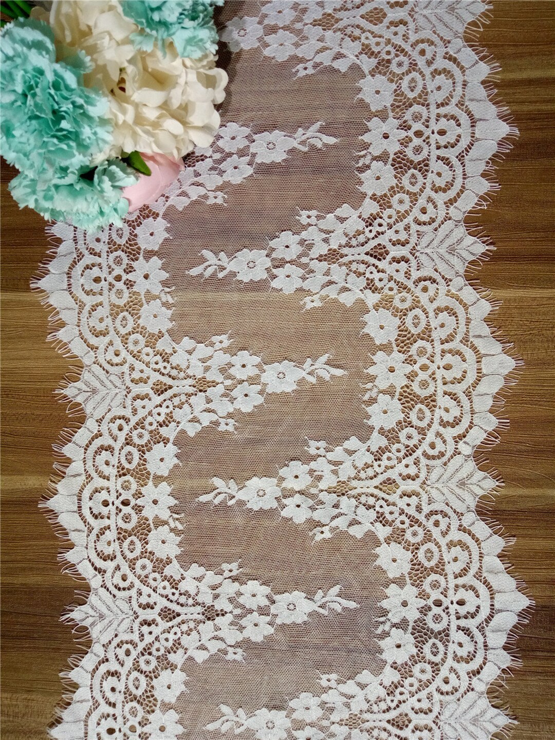 Ivory Lace Table Runners Lace Table Runner 13 Inches/33cm Etsy