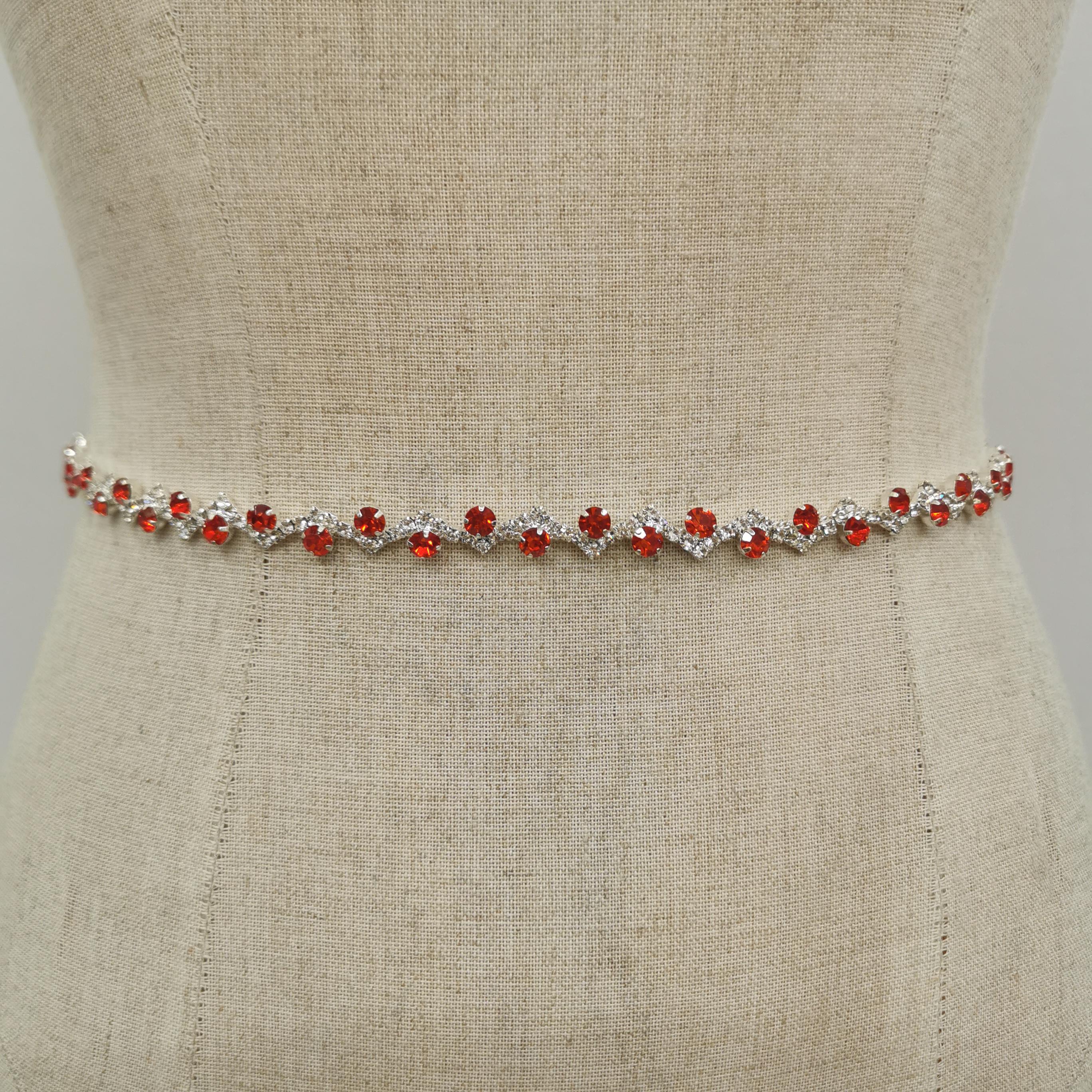 Ruby Red Belt - Etsy display picture 2