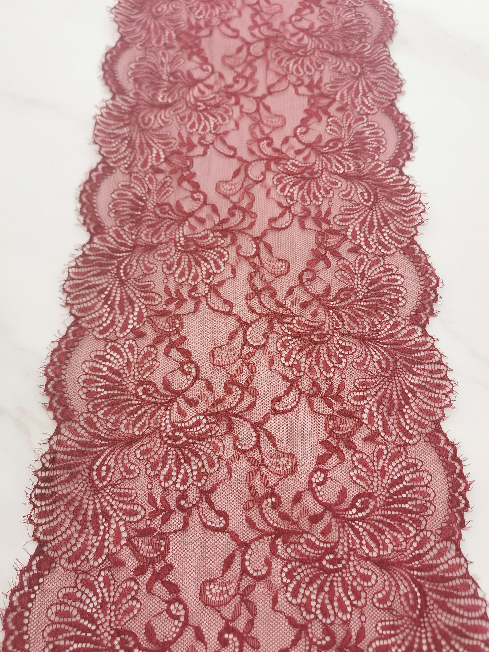 Coral Table Runner Modern Table Runner Table Runners 9 Etsy