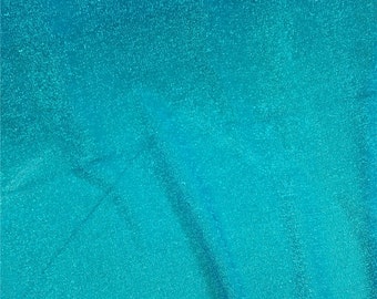 Frozen Fabric, Glitter frozen fabric, Blue fabric for Queen Elsa costume FR72103 by the yard