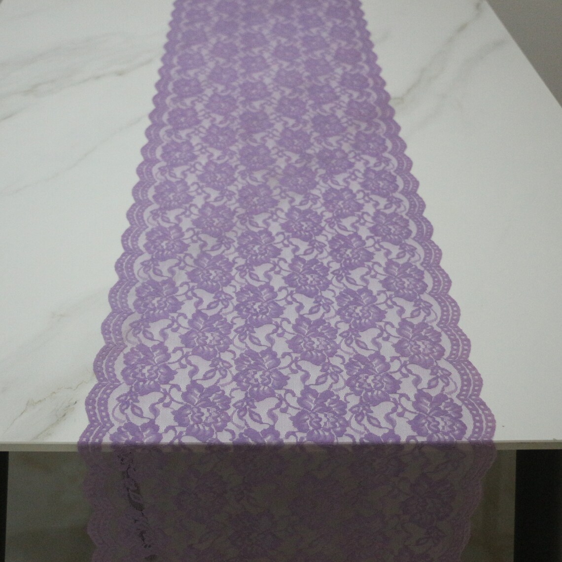 Lavender Table Runner Lavender Wedding Decor Lavender Wedding Etsy