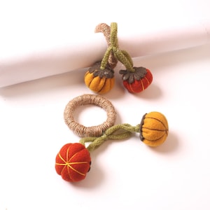 10/12 Halloween Napkin Ring, Pumpkin Napkin Ring, Thanksgiving Napkin Rings, Fall Harvest Napkin Ring, Rustic Farmhouse Holiday Decoration