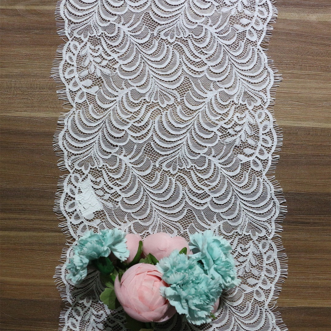 Ivory Lace Table Runners Lace Table Runner 10 Inches/ 25CM Etsy