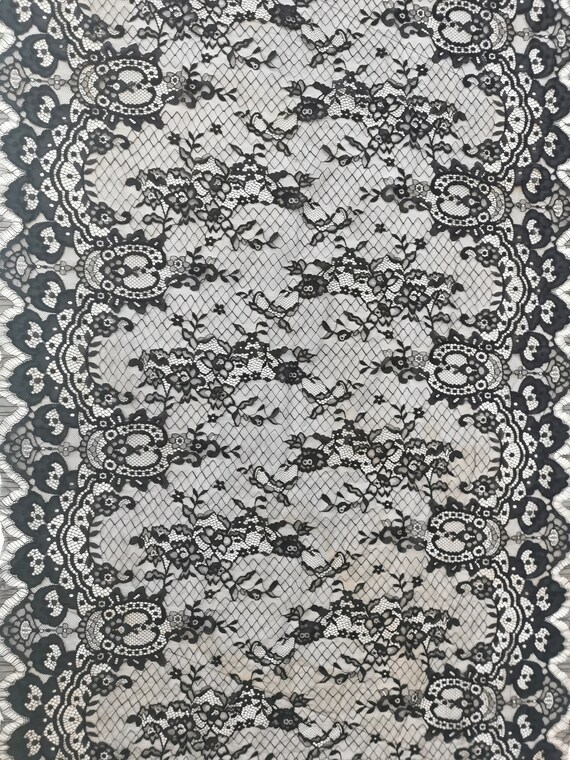 Wide Table Runner Black Black Table Runner 29 Wide Black Etsy