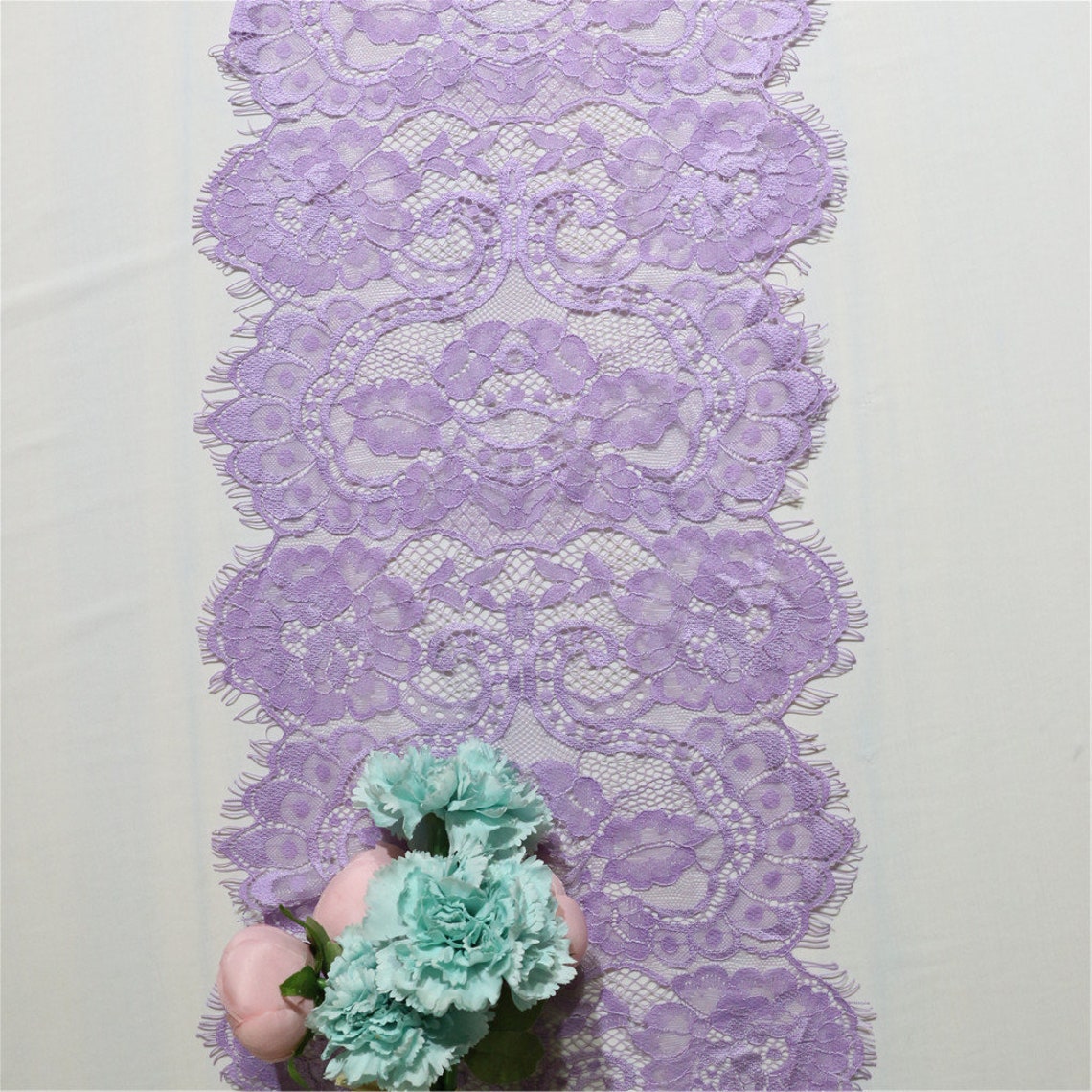 Lavender Table Runner Lavender Wedding Table Runner Etsy