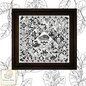 Studio Ghibli sampler kruissteekpatroon pdf