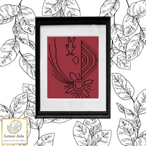 You Who Swallowed a Falling Star Cross Stitch Pattern PDF