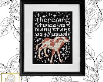 Twice As Many Stars (Two-Headed Calf) Stitch Pattern PDF