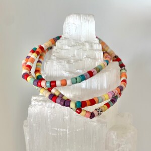 Happy Colors Triple Wrap Bracelet