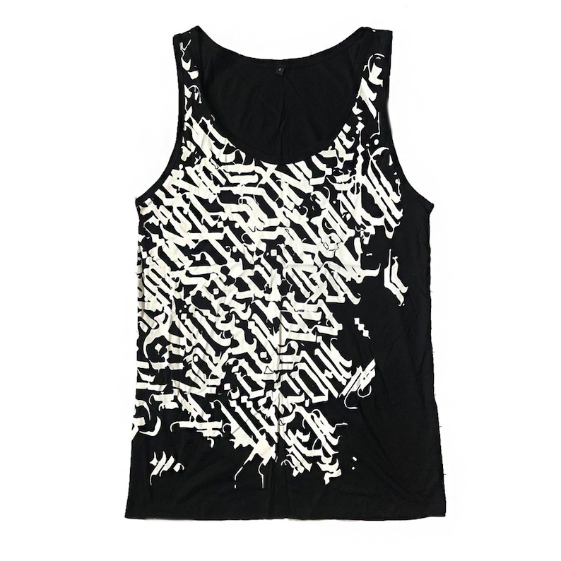 MEN'S CALLIGRAPHY SINGLET image 1