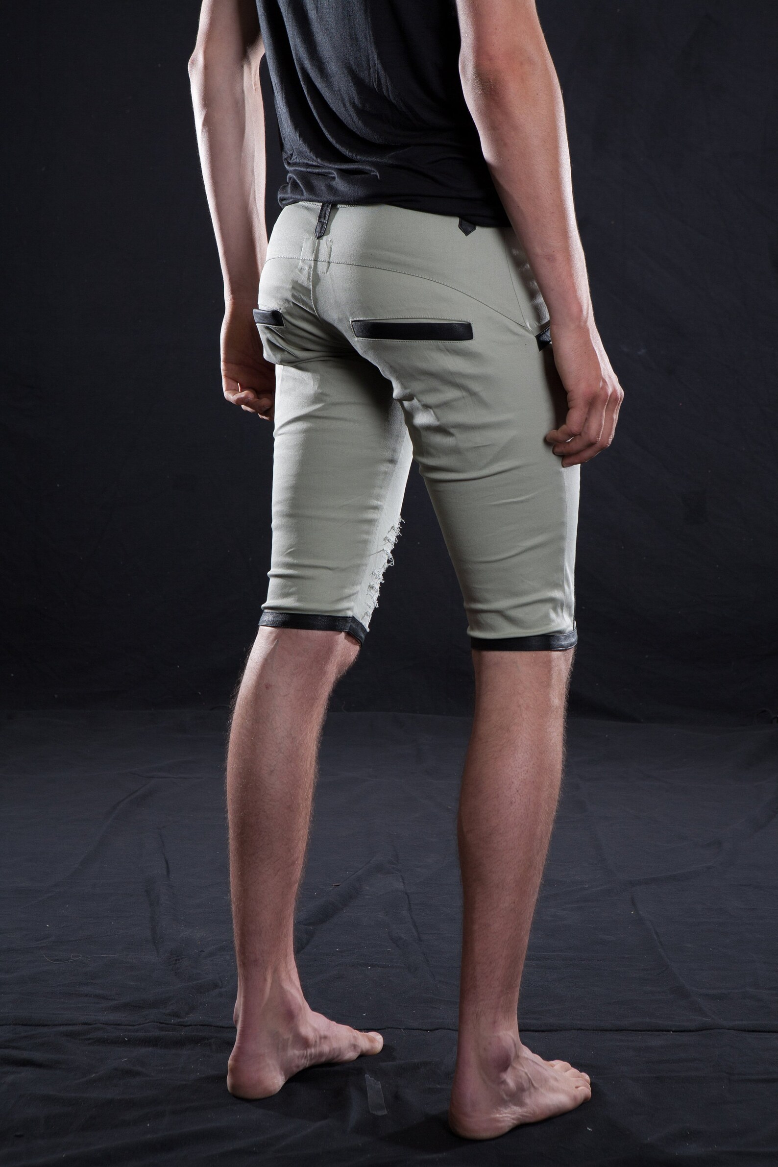 GRUNGE SHORTS Mens Shorts High Fashion Burning Man Fashion Etsy