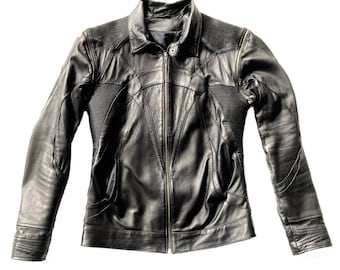 PARABOLA JACKET - Mens Leather Jacket, Men's Leather Jacket - Motorcycle - Streetwear